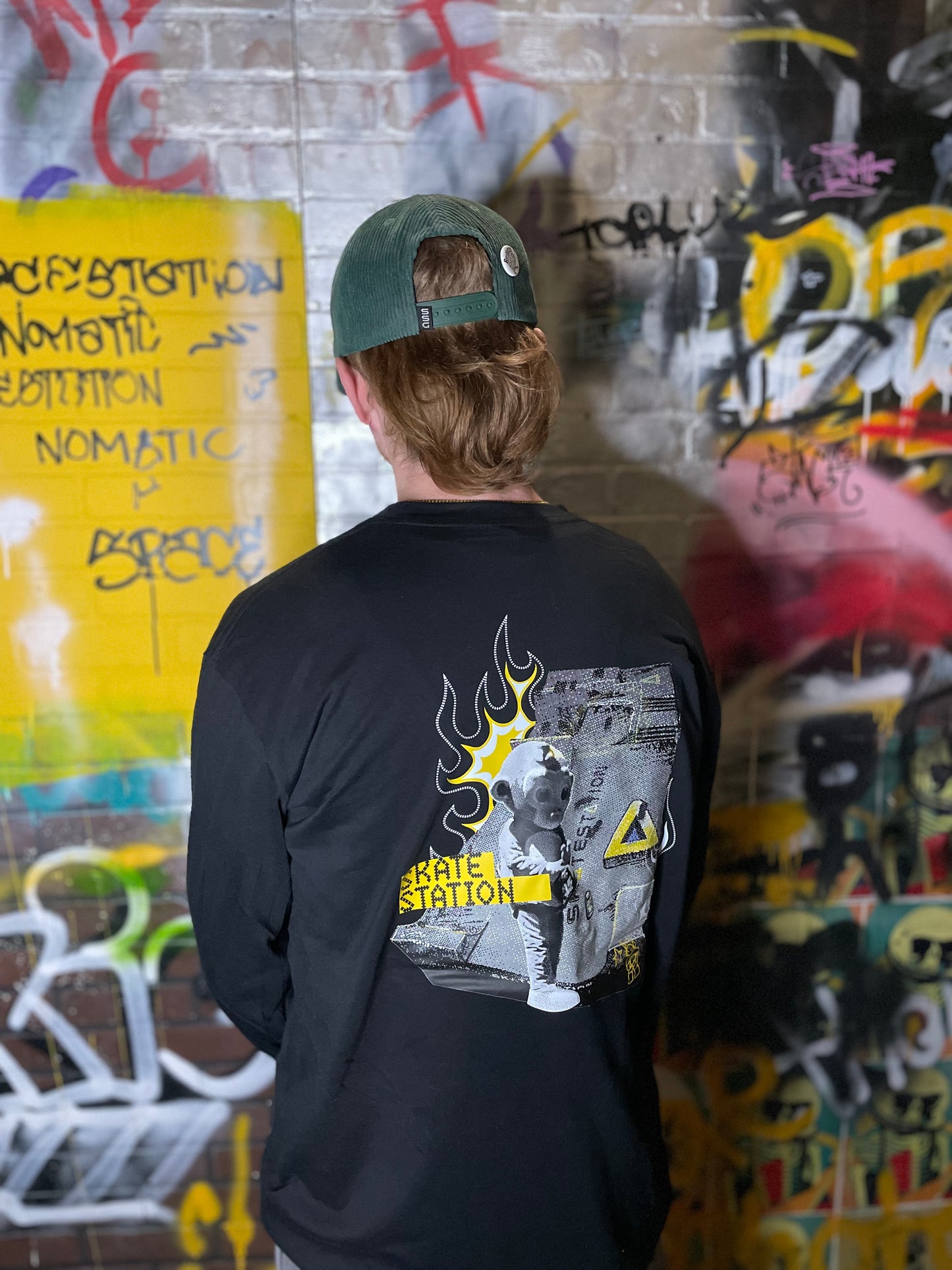 Skatestation Long Sleeve - Black