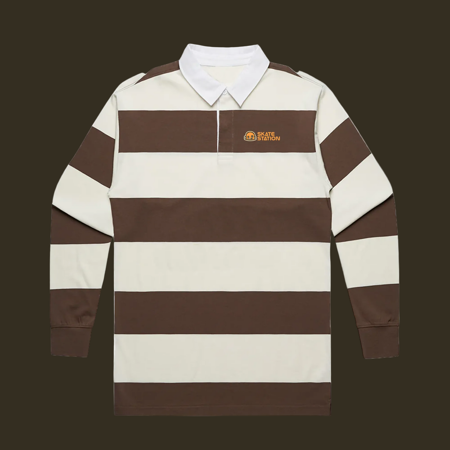 Skatestation - Striped Polo