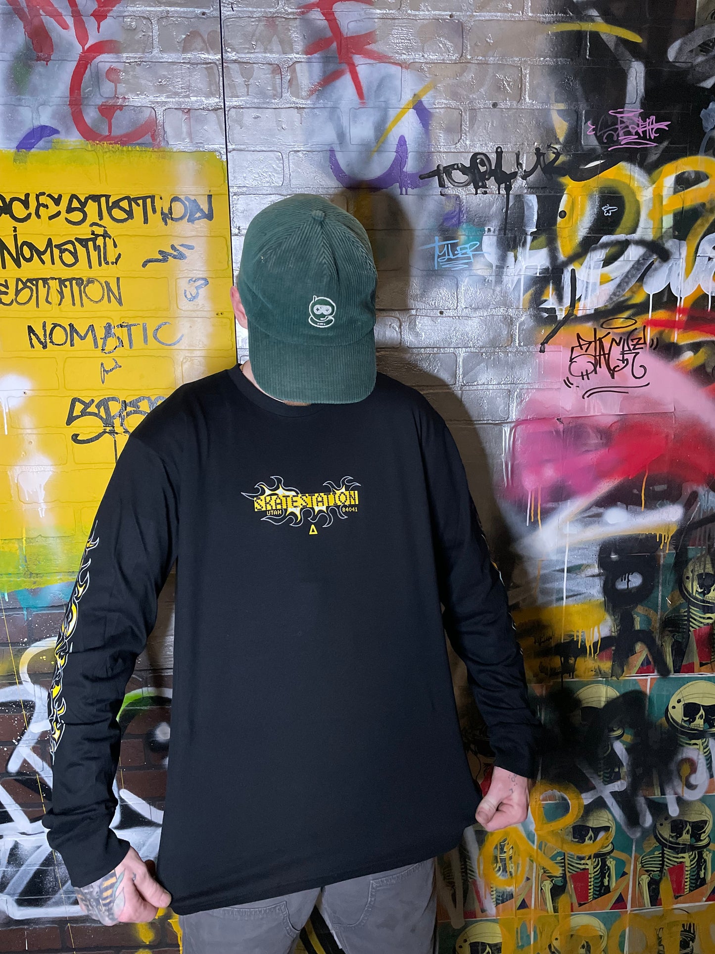 Skatestation Long Sleeve - Black